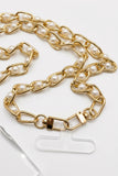 Pearl Phone Lanyard Gold Chain