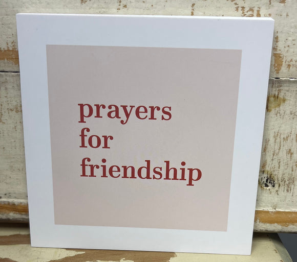 Prayers For Friendship