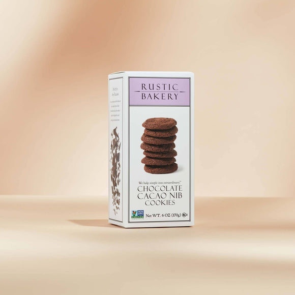 Rustic Bakery - Chocolate Cacao Nib Cookies