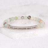 KIND HEART - FIERCE MIND - BRAVE SPIRIT - Bracelet