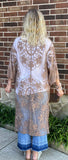 Lace Taupe Cardigan