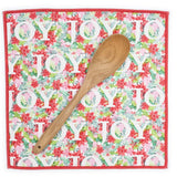 Once Again Home Co. - Mighty Mini Towel (Set of 3) Reversible - Marie Le Moal Joyful Foliage: Red