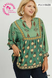 Mixed Floral Blouse