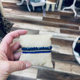 Three Layer Fun Blue Bracelet