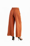 Entro - Rust Pants With Pockets