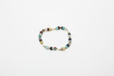 Multicolor Beaded Bracelet With Gold