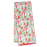 Once Again Home Co. - Anywhere Towel Reversible - Marie Le Moal Joyful Foliage: Red