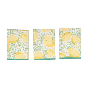 Lemon Sparkle - Mighty Mini Towel (Set of 3) Reversible