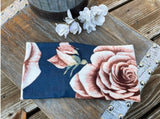 Floral wide twisted headband