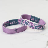 River Rock Camo - Lilac - Tap To Pray® Wristband