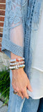 Lace Grey-Blue Cardigan