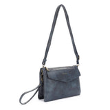 Liz Soto Handbags - Lexi 3318 cross body with wristlet: Black