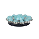 Turquoise Chrome Phone Socket