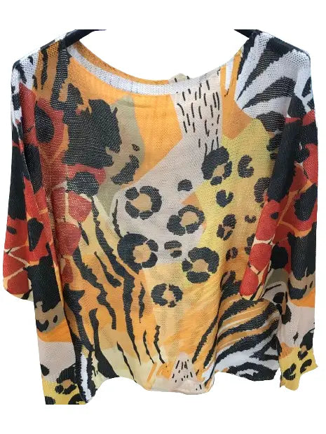 Fall Leopard Printed Sweater