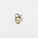 Loop Gold Ring Water Resistant