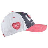 Baseball Cap - Love One Another: Grey/Pink / One Size Fits Most