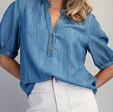 Denim Classic Top