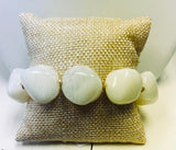 White Howlite Chunky Bracelet