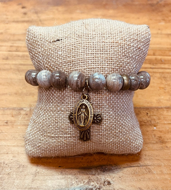 Pray Cross Bracelet