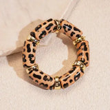 SALE Leopard Print Acrylic Bracelet