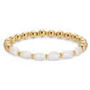 Perfectly Accented Pearl Stretch Bracelet