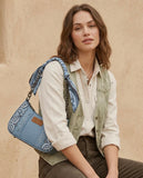 Wrangler Desert Paisley Red-Pink- Blue Shoulder Bag