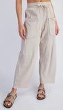 Cotton Sand Barrel Pants