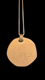 Reversible Mixed Metal Pendant Necklace