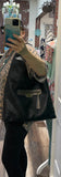 Black Reversible Hobo