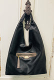 Black Reversible Hobo