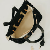 Cadence Canvas and Vegan Leather Tote