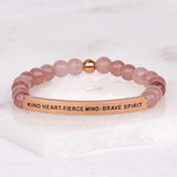 KIND HEART - FIERCE MIND - BRAVE SPIRIT - Bracelet