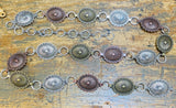 Concho Mixed Metals Chain Belt.