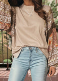Floral Puff Sleeve Top