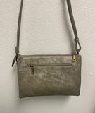 Bronze Cross Body Wristlet