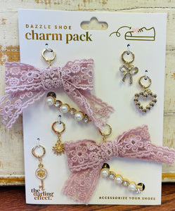 Key To My Heart Dazzle Shoe Charm Pack