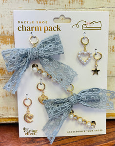 Singing the Blues Dazzle Shoe Charm Pack