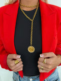 XL Coin Gold Necklace