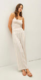 DOUBLE GAUZE WIDE LEG PANTS