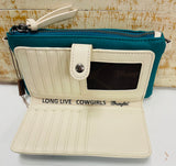 Wrangler Teal Crossbody