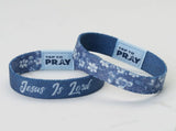 Tap To Pray® Wristband - Jesus Is Lord - Wildflower