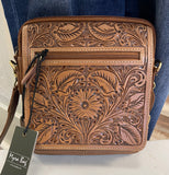Breeze Wind Hand-Tooled Bag