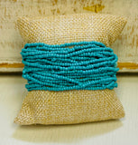 Turquoise 25 Layered Beaded Bracelet