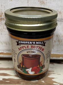 Apple Butter (With Honey, With Cinnamon) - Half Pint