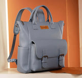 Wrangler Convertible Grain Blue Backpack.