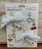 Cherry Twist Dazzle Shoe Charm Pack