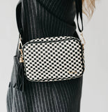 Woven Willow Camera Crossbody Bag