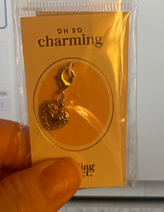 Gold Heart Charm