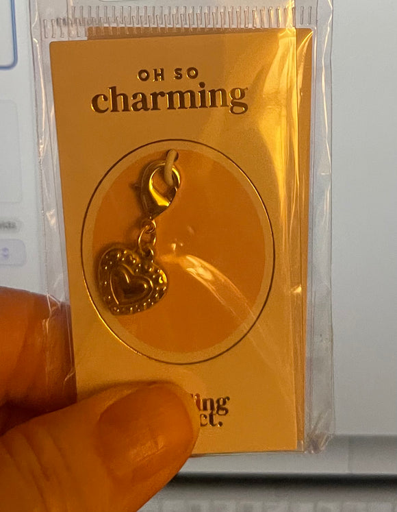 Gold Heart Charm