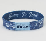 Tap To Pray® Wristband - Jesus Is Lord - Wildflower